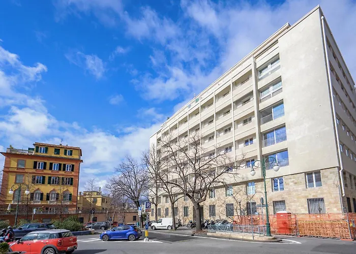 Luxury Basilica & Sea View 35 Con Posto Auto Gratis - Genovainrelax Appartement *