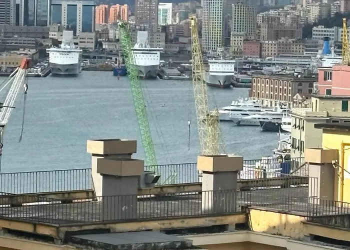 Appartement Luxury Basilica & Sea View 35 Con Posto Auto Gratis - Genovainrelax *