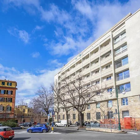 Luxury Basilica & Sea View 35 Con Posto Auto Gratis - Genovainrelax Διαμέρισμα *